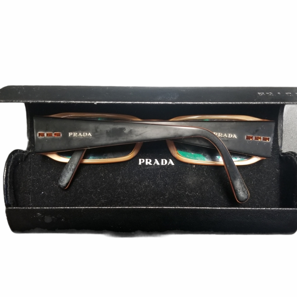 VTG Prada Eyeglasses Frame w/Case - Picture 5 of 10